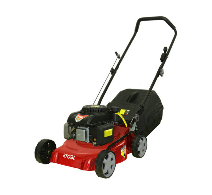 Ryobi Petrol Lawn Mower, 125cc, 410mm Cutting Width – RM125P