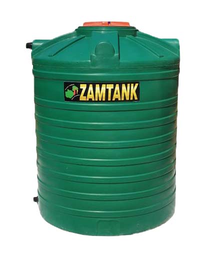 ZAMTANK 5000L Green Water Tank – Durable Water Storage (Lusaka)