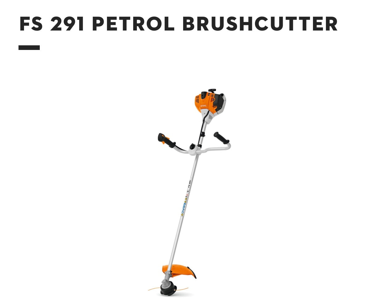 FS 291 Petrol Brushcutter